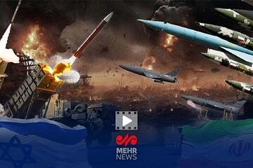 İran'ın İsrail'e karşı 18. dalga operasyonundan görüntüler