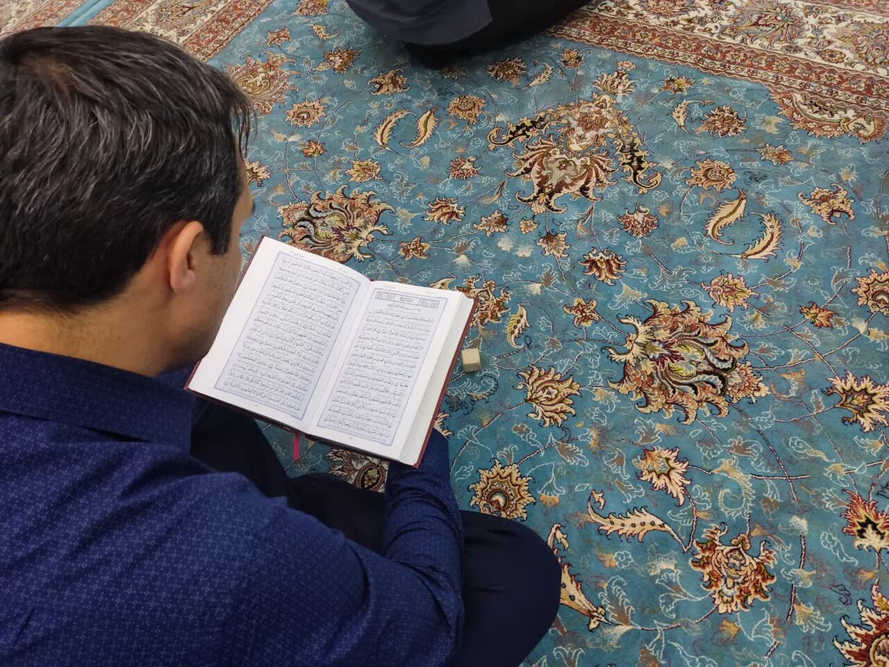 قرائت سوره فتح و دعای توسل در مهدیه سنندج