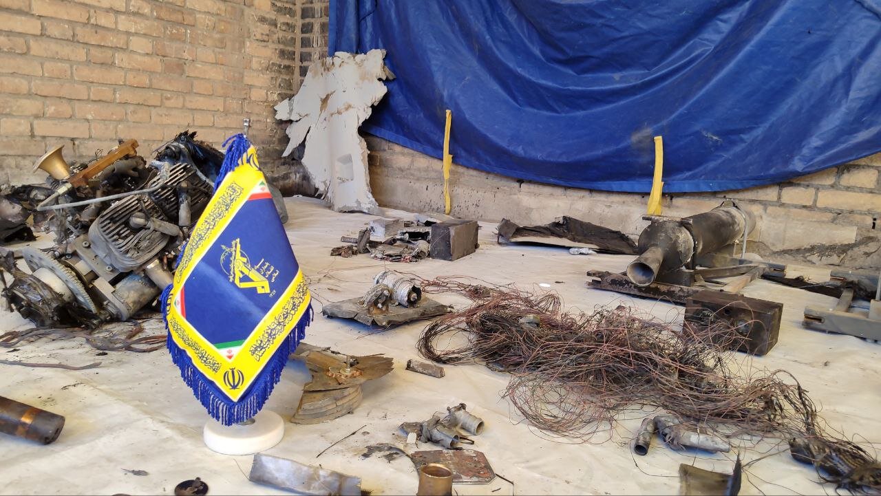 پهپاد متخاصم صهیونیستی توسط بسیجیان ملایر منهدم شد