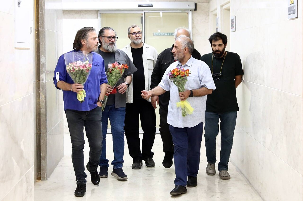 سینماگران به عیادت مجروحان حمله رژیم صهیونیستی رفتند