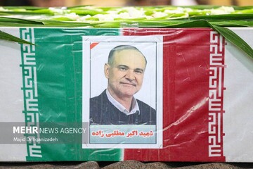 تشییع و تدفین شهید دانشمند هسته‌ای در یزد