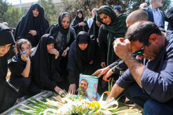 Funeral of martyrs of Israeli attacks in Tehran