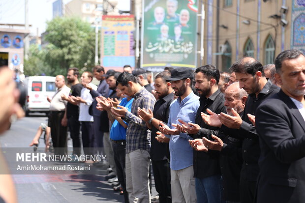 تشییع شهید پوریا سیفی