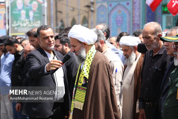 تشییع شهید پوریا سیفی