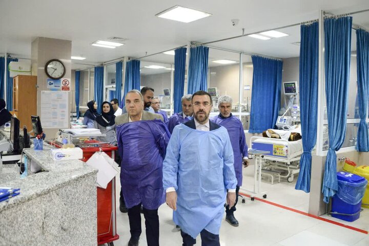 کادر درمان فارس جهادگونه در میدان هستند