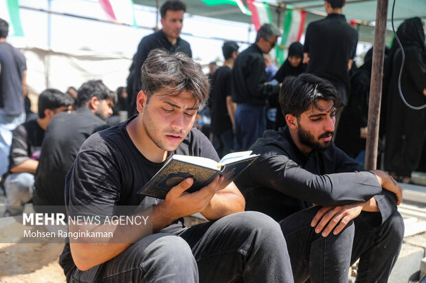 Funeral of martyrs of Israeli attacks in Tehran
