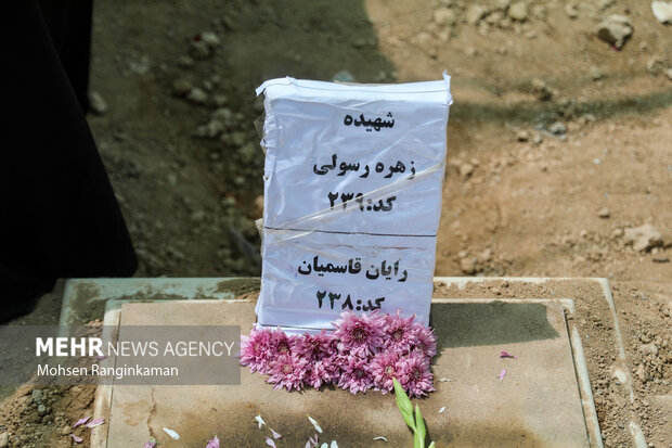 Funeral of martyrs of Israeli attacks in Tehran
