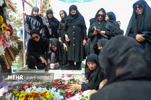 Funeral of martyrs of Israeli attacks in Tehran
