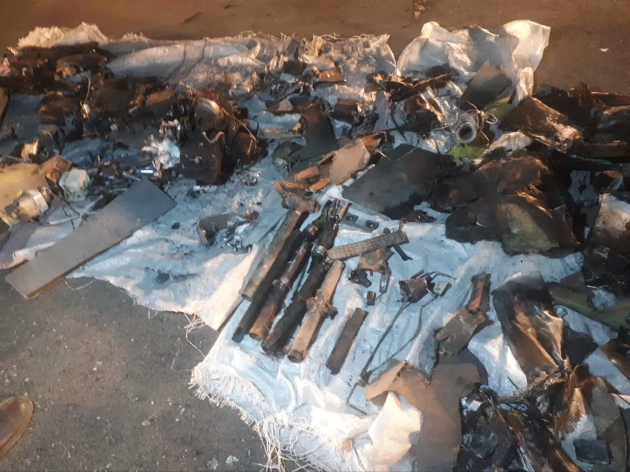 کشف مقادیری ابزار جنگی از عوامل مزدور صهیونیستی در بانه