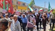 راهپیمایی جمعه خشم و نصر در گناوه برگزار شد
