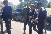 بدء محادثات وزير الخارجية الايراني مع وزراء خارجیة الترویکا الأوروبیة وکالاس فی جنیف