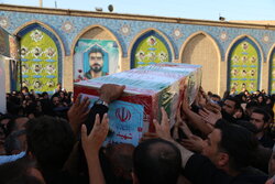 تشییع و تدفین شهید راه وطن «محمود معززی فرهادی‌فر» در پیشوا