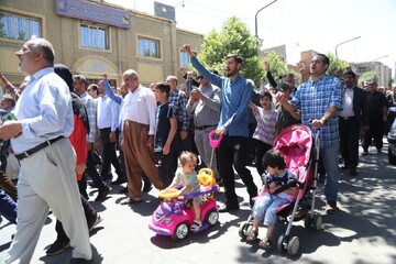 Kürdistan eyaletinde İsrail karşıtı protesto