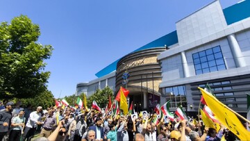 راهپیمایی باشکوه و تاریخی «جمعه خشم و نصر»در زنجان