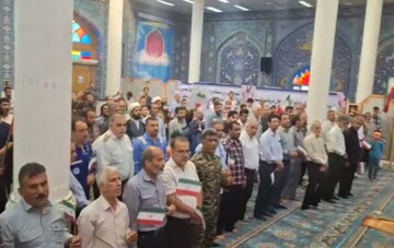مراسم «جمعه خشم و نصر» در جزیره خارگ