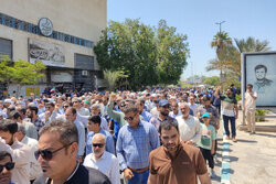 راهپیمایی «جمعه خشم و نصر» در بوشهر