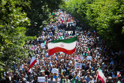راهپیمایی «جمعه خشم و نصر» در کرج