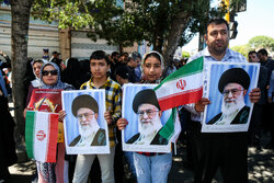 راهپیمایی «جمعه خشم و نصر» در اردبیل