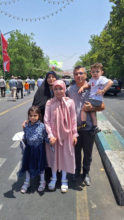 اسرائیل مخالف ریلی " تہران عزت و سربلندی کے فلک شگاف نعروں سے گونج اٹھا