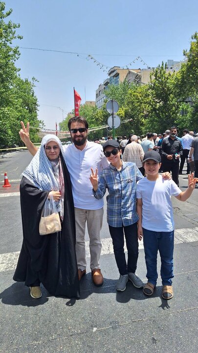 اسرائیل مخالف ریلی " تہران عزت و سربلندی کے فلک شگاف نعروں سے گونج اٹھا