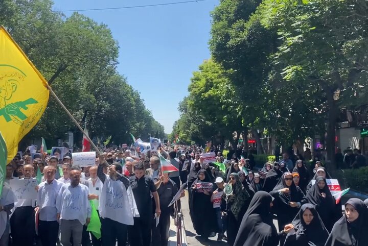راهپیمایی تبریز