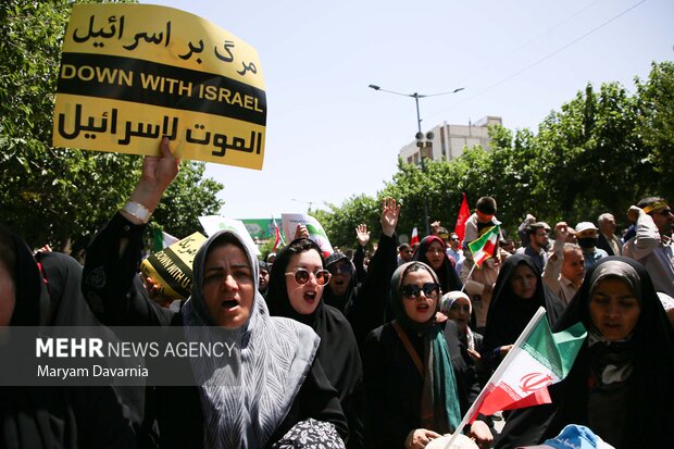 راهپیمایی «جمعه خشم و نصر» در بجنورد