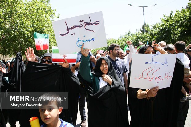 راهپیمایی «جمعه خشم و نصر» در بجنورد