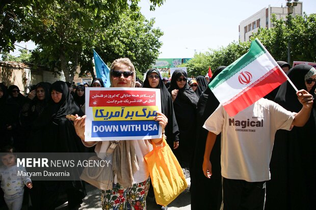راهپیمایی «جمعه خشم و نصر» در بجنورد