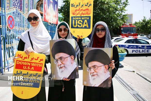 راهپیمایی «جمعه خشم و نصر» در بجنورد