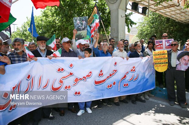 راهپیمایی «جمعه خشم و نصر» در بجنورد