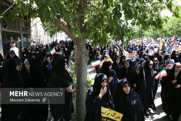 راهپیمایی «جمعه خشم و نصر» در بجنورد