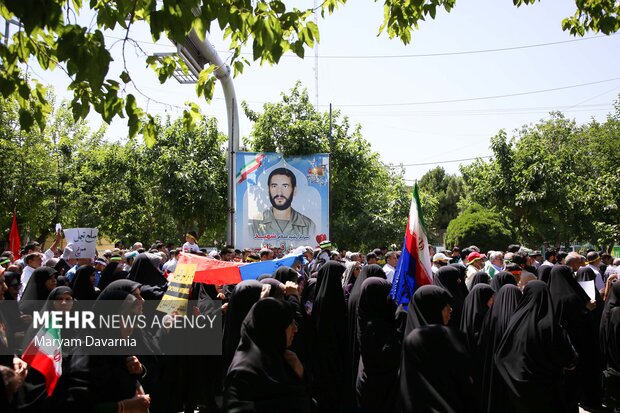 راهپیمایی «جمعه خشم و نصر» در بجنورد