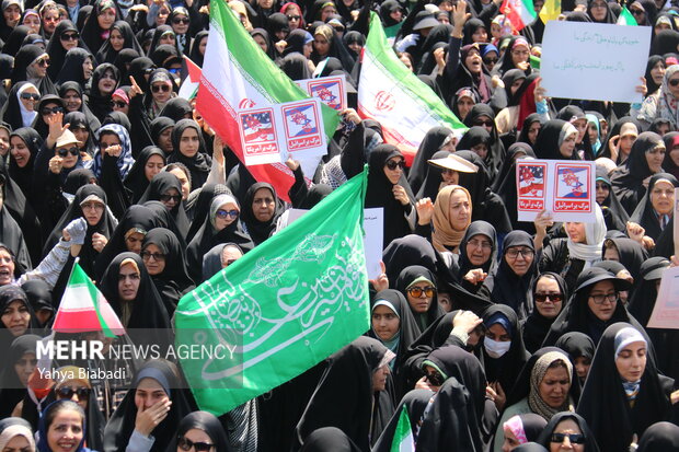 راهپیمایی «جمعه خشم و نصر» در کرمانشاه