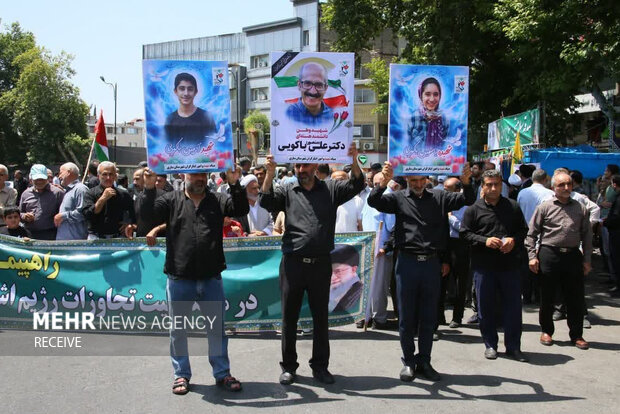 راهپیمایی جمعه «خشم و نصر» در ساری