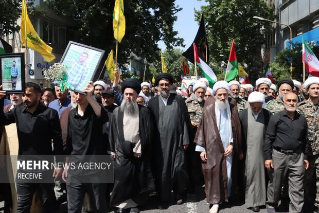 راهپیمایی جمعه «خشم و نصر» در ساری
