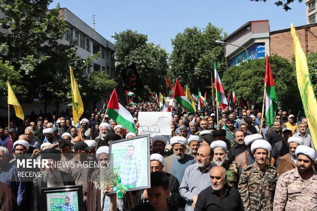 راهپیمایی جمعه «خشم و نصر» در ساری