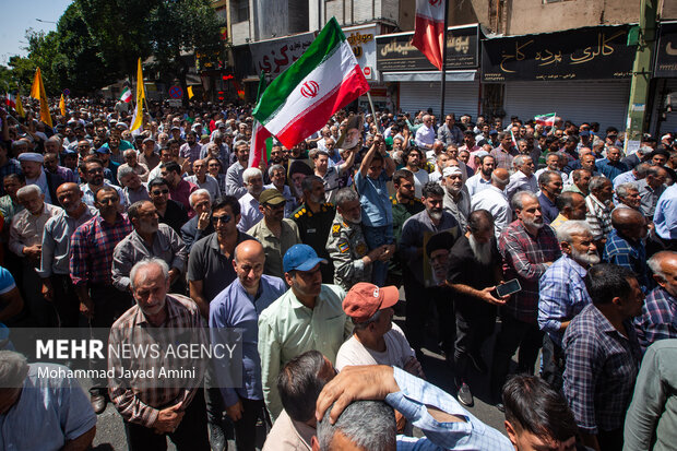 برگزاری راهپیمایی «جمعههای خشم» در قزوین