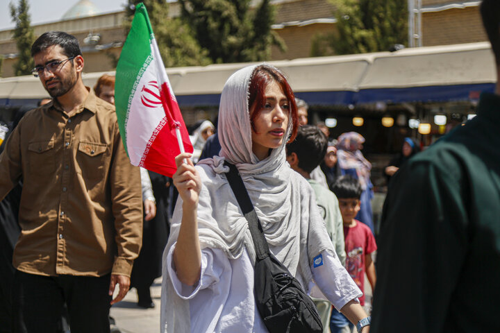 راهپیمایی جمعه خشم شیراز