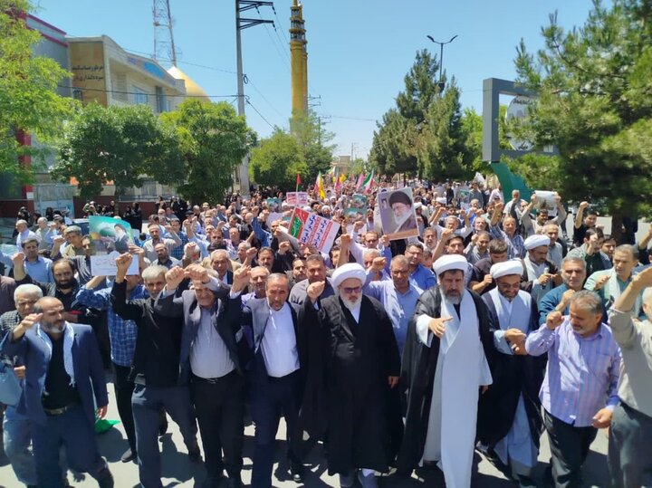راهپیمایی «جمعه خشم و نصر»؛آذری ها: آماده دفاع از کیان ایران هستیم