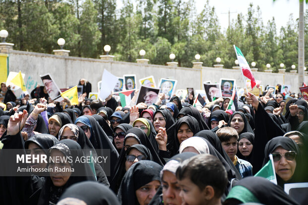 راهپیمایی «جمعه خشم و نصر» در بیرجند
