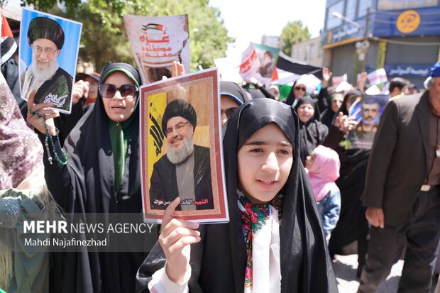 راهپیمایی «جمعه خشم و نصر» در یاسوج