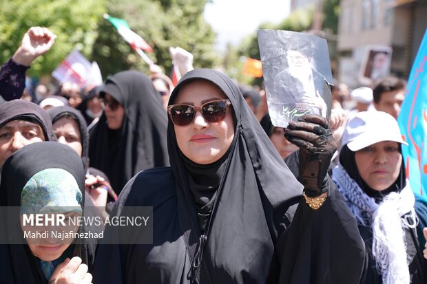 راهپیمایی «جمعه خشم و نصر» در یاسوج