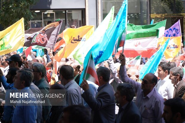 راهپیمایی «جمعه خشم و نصر» در یاسوج