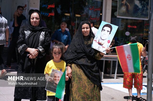 راهپیمایی «جمعه خشم و نصر» در یاسوج