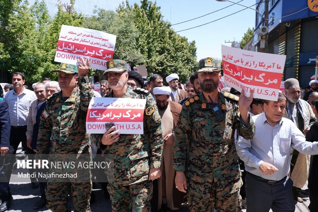 راهپیمایی «جمعه خشم و نصر» در یاسوج
