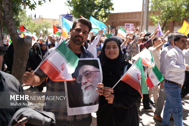 راهپیمایی «جمعه خشم و نصر» در یاسوج