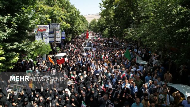 راهپیمایی جمعه «خشم و نصر» در خرم‌آباد