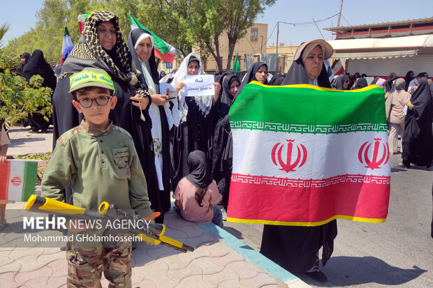 راهپیمایی «جمعه خشم و نصر» در بوشهر