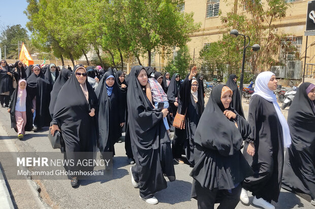 راهپیمایی «جمعه خشم و نصر» در بوشهر