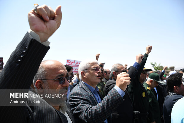 راهپیمایی «جمعه خشم و نصر» در بیرجند
